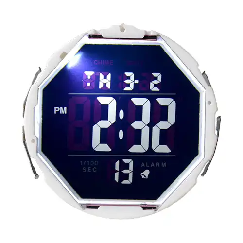 LCD Pure Display LED Light-emitting Electronic Watch Movement